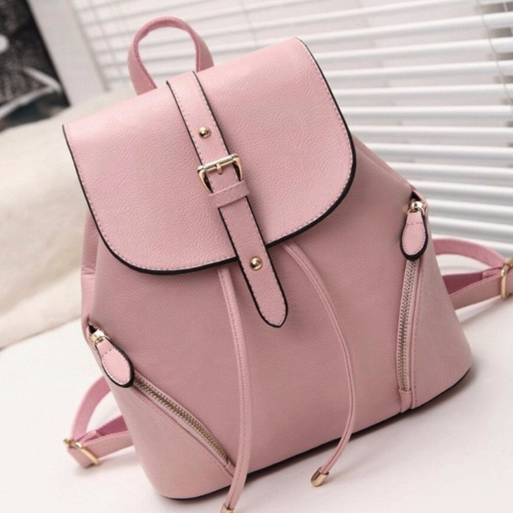 NEW Pink Bucket Backpack